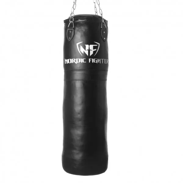 Nordic Fighter Nyrkkeilysäkki Aitoa Nahkaa 145cm 60kg